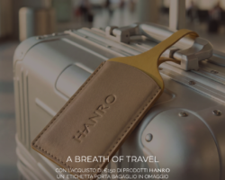 HANRO – A Breath of Travel – In omaggio etichetta porta bagaglio con €150 di acquisto – 1–15 Aprile
