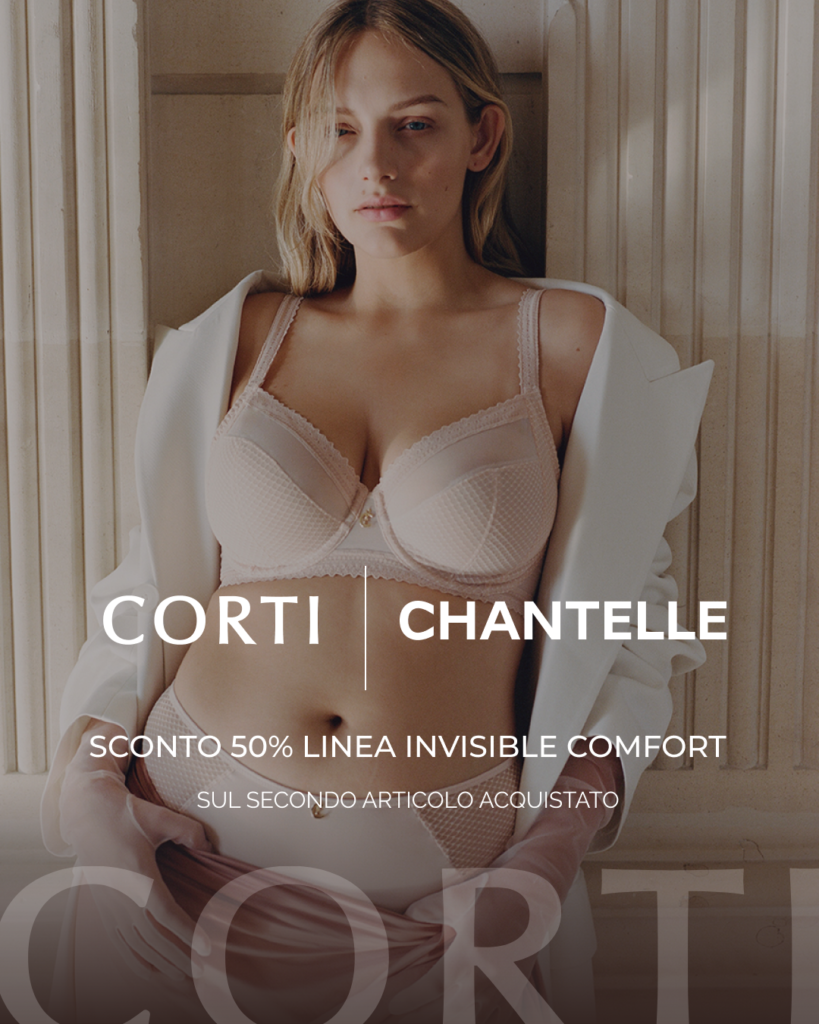 Dal 28 marzo al 10 aprile, secondo articolo CHANTELLE al -50%.